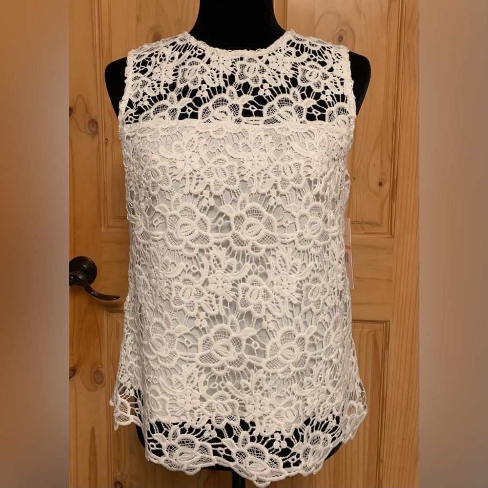 Nanette Lepore sleeveless top. Size small NWT